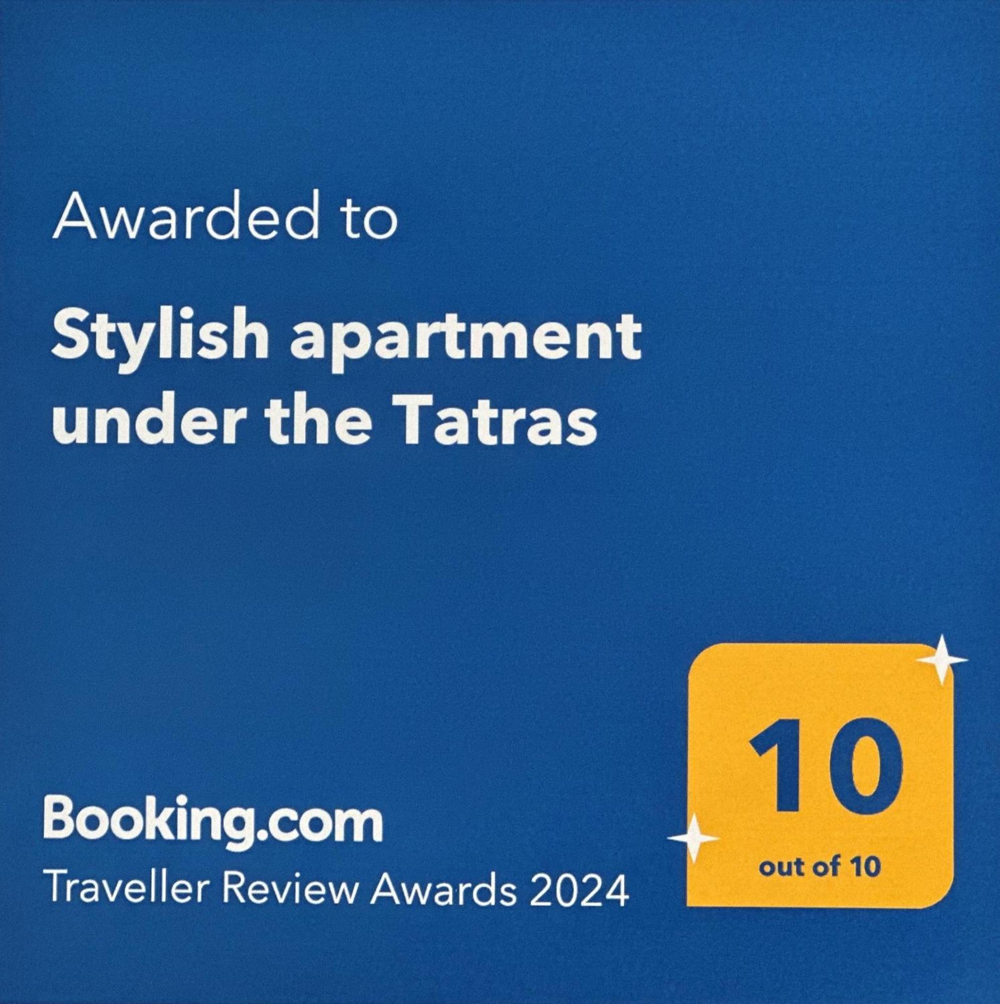 Stylish Apartment Under The Tatras Strba Bagian luar foto