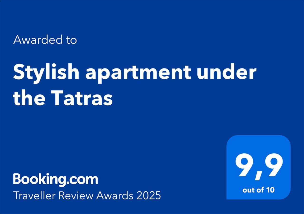 Stylish Apartment Under The Tatras Strba Bagian luar foto